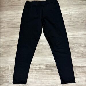 Cynthia Rowley girls' leggings size 7/8 black with pockets